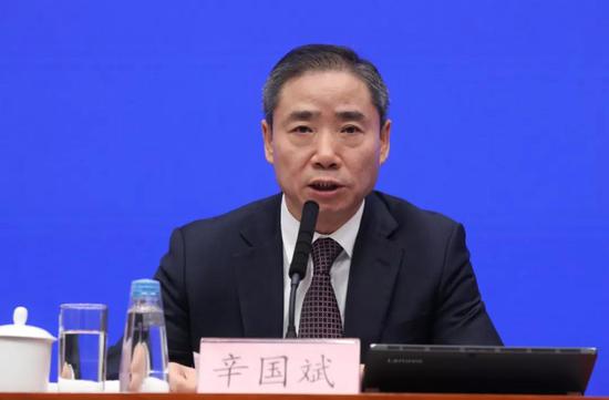 工信部副部长辛国斌&nbsp; 中新社 杨可佳&nbsp; 摄