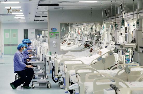 云南昭通市镇雄县人民医院的icu病房.图/ic