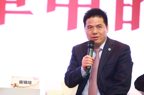 图为远东控股集团有限公司创始人、董事局主席、党委书记蒋锡培