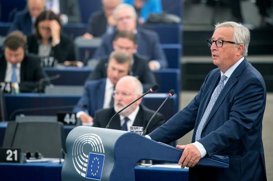 &nbsp;（容克在其任内多次公开呼吁“提升欧元地位”，来源：欧洲议会）