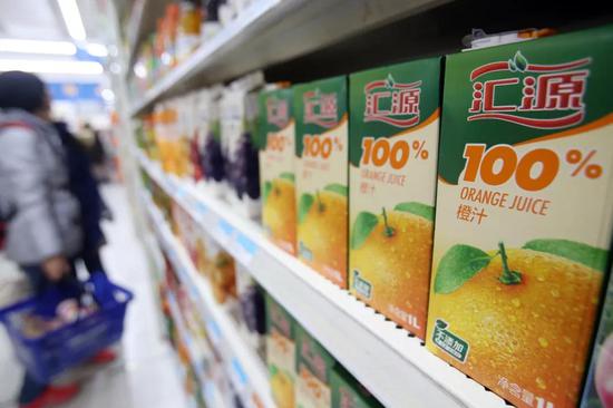 汇源自救方案公布 与天地壹号合作