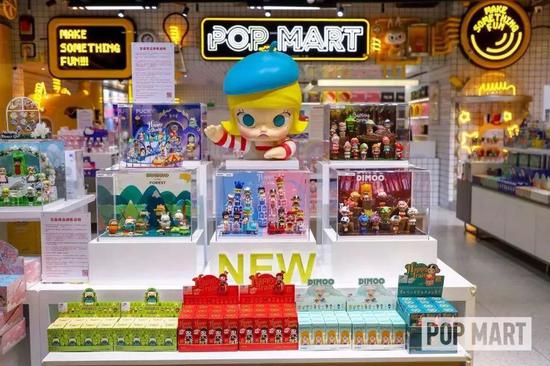 POP MART的Molly系列2018年卖出400万个仅国内的销售额就达2亿多元