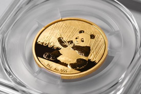 中国银行代理上金所熊猫金币易金通提货发布会