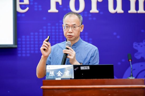 陈金甫作东旨演讲