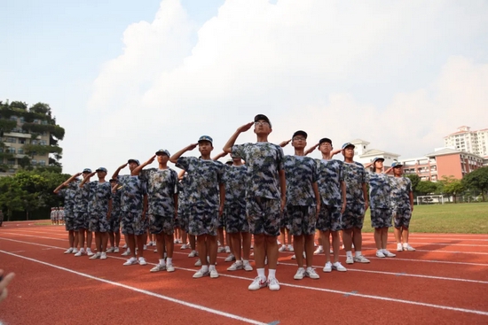  国华纪念中学2021级新生军训