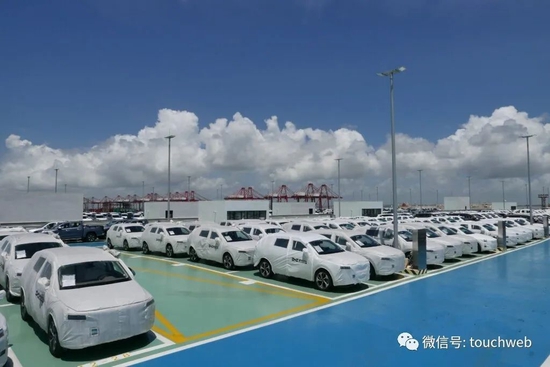 爱驰U5陆续发运以色列