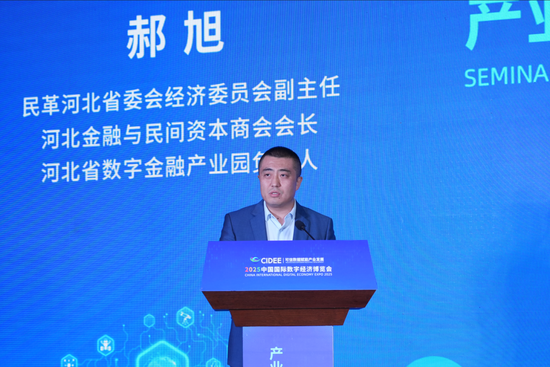 郝旭民革河北省委会经济委员会副主任 河北金融与民间资本商会会长、河北省数字金融产业园负责人