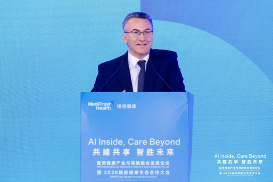 辉瑞全球高级副总裁、中国区总裁 Jean-Christophe Pointeau