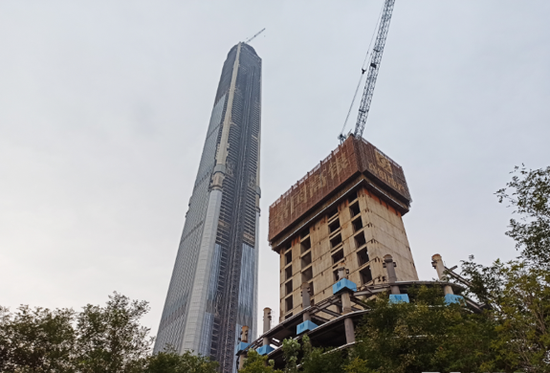 中国最高烂尾楼高银天津117大厦:投入400亿 12年停工又复工