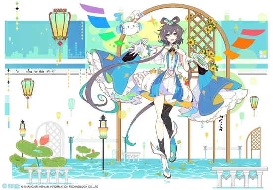 图片来源:洛天依官方微博数据显示,2021年b站有超过32000名虚拟主播