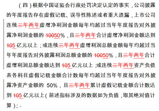 退市新规正式出炉:调整优化三方面 从严设置重大财务造假量化指标
