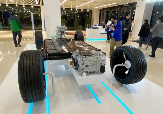 汽车电池系统  每经记者 黄辛旭 摄（资料图）