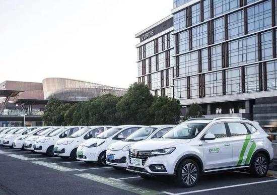  EVCARD的运营车辆