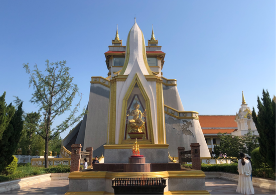 ◎&nbsp;白马寺内的泰式庙宇