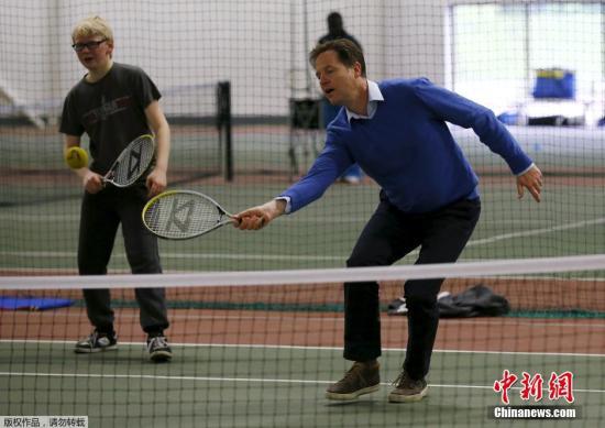 资料图：尼克·克莱格。