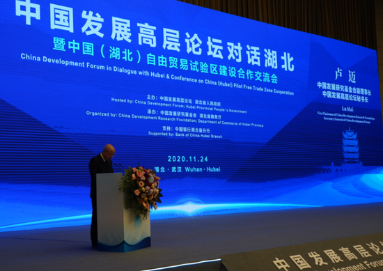 卢迈：希望企业家们抓住湖北疫后建设机遇