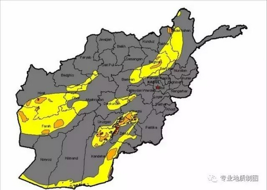 但不妨碍我们加强对阿富汗的研究,了解阿富汗矿产资源分布情况