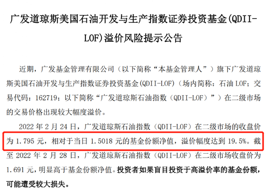 “这类LOF暴涨后又大跌，多家基金紧急提示风险！