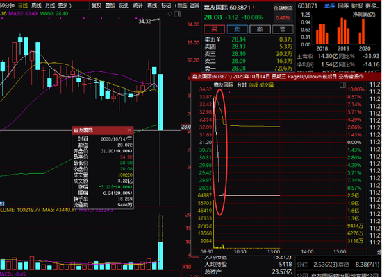 散户一买就套嘉友国际闪崩前被鼓吹 封板资金正进场 图 新浪财经 新浪网