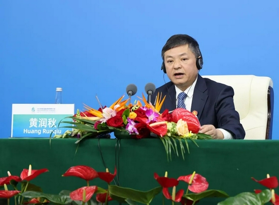 COP15大会主席、中国生态环境部部长黄润秋