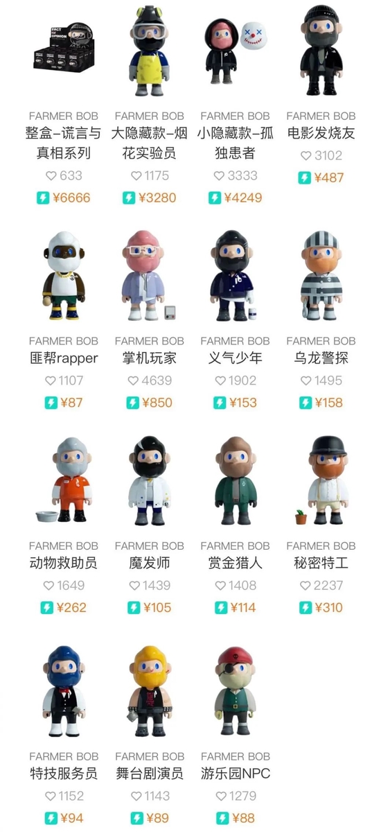 4月13日“BOB谎言与真相”系列二级市场报价