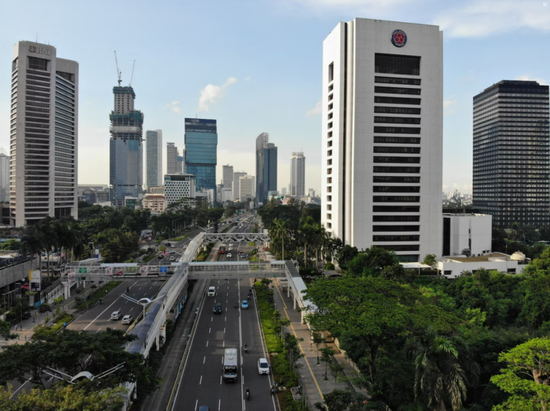 印尼城市街景