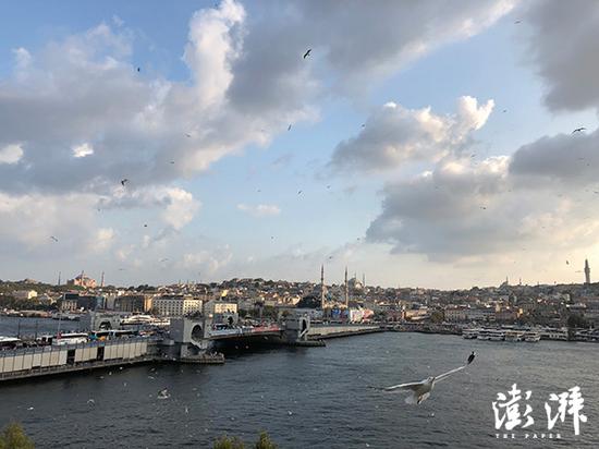 见证了奥斯曼帝国奇迹的金角湾 澎湃新闻记者 蒋梦莹 摄