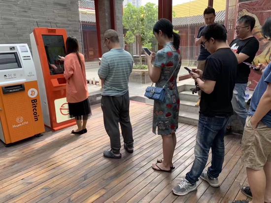 【区块链】：北京比特币ATM一周未上市：刚刚测试