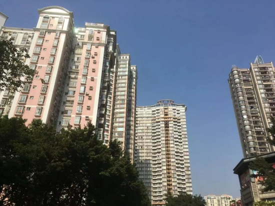 广州天河区华景新城片区&nbsp; &nbsp;图片来源:每经记者 黄婉银 摄&