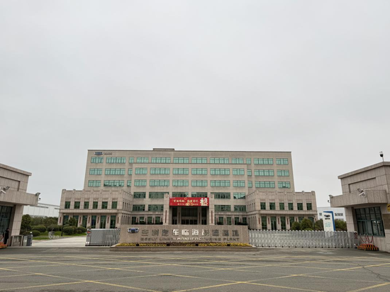 吉利临海制造基地。作者拍摄