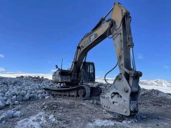 锂矿采集场 图片来源：每经记者 胥帅