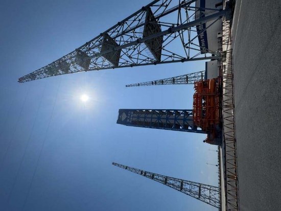 图2：海南文昌商发2号工位（长征十二号发射工位） 　　资料来源：实地拍摄，申万宏源研究