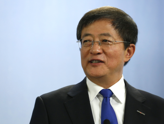 （中国化工董事长任建新。图片来自视觉中国。）
