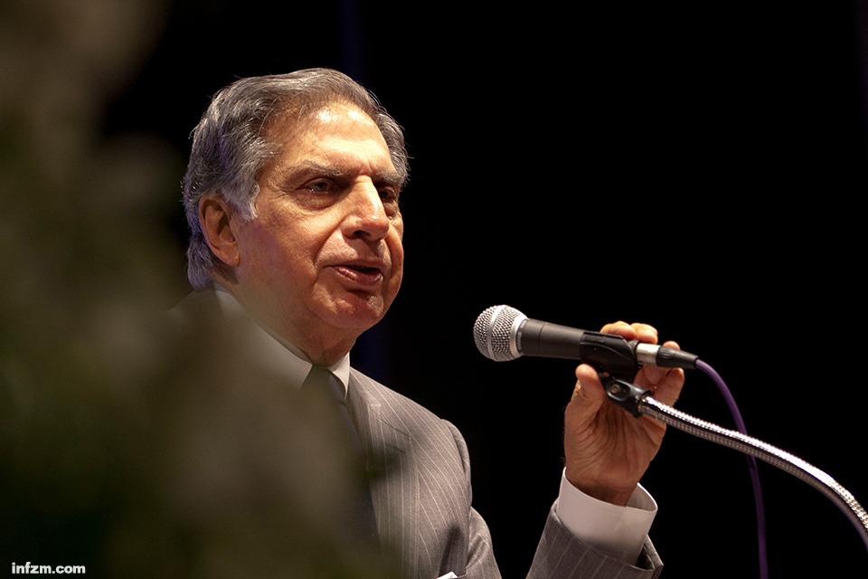 78岁的塔塔家族成员拉坦·塔塔。（东方IC❘/图）