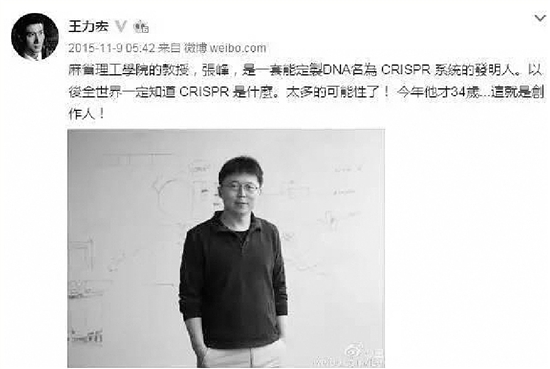 基因剪刀手张锋有望冲击诺奖 34岁成MIT终身教授_新浪财经_新浪网