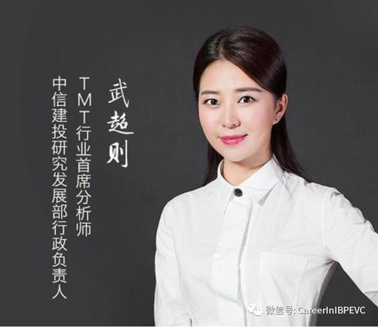 这照片PS得有点过分了 中信建投美女分析师武超则被证监局约谈