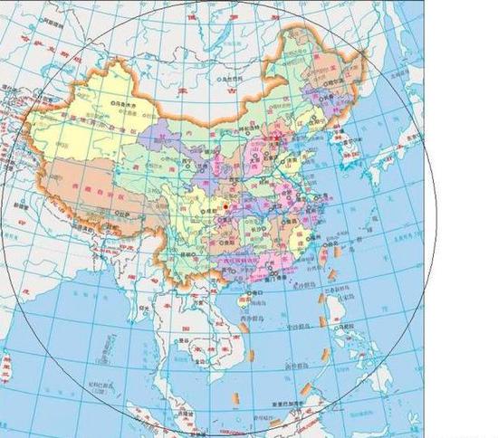 如何你拿出一份中国地图仔细观看,你就会发现中国地理几何的中心点