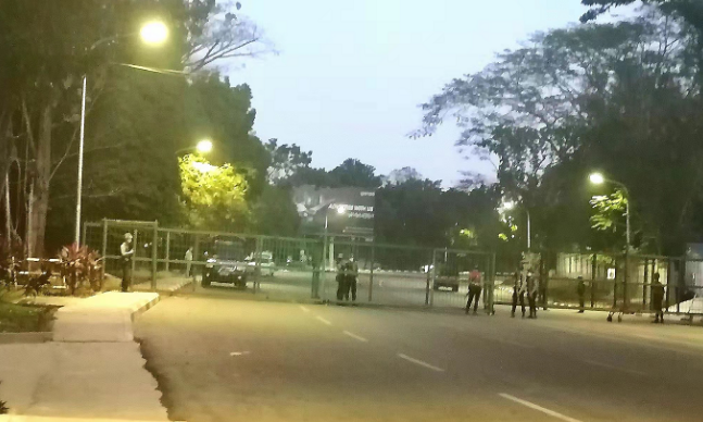 仰光机场路，图源：环球网