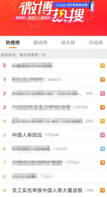 中国人寿遭举报上热搜：可行业顽疾不仅存在于一两家
