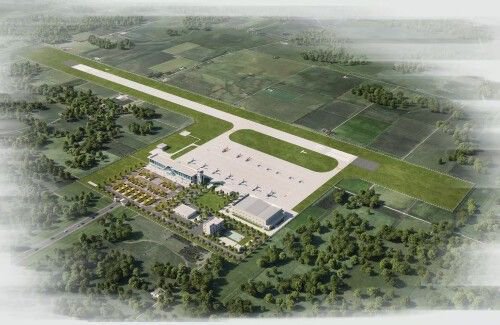 图4：仪阳通用机场效果图