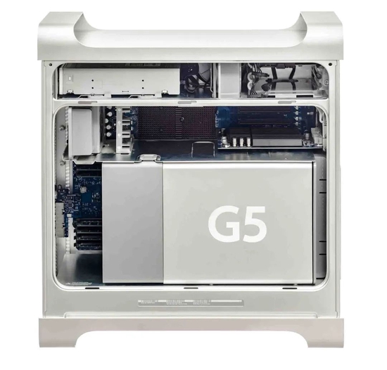 PowerPC G5芯片所占的巨大体积