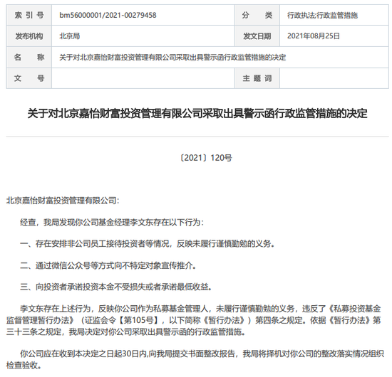 惊人！亏损98％，监管处罚，这家私募基金经理被密集投诉