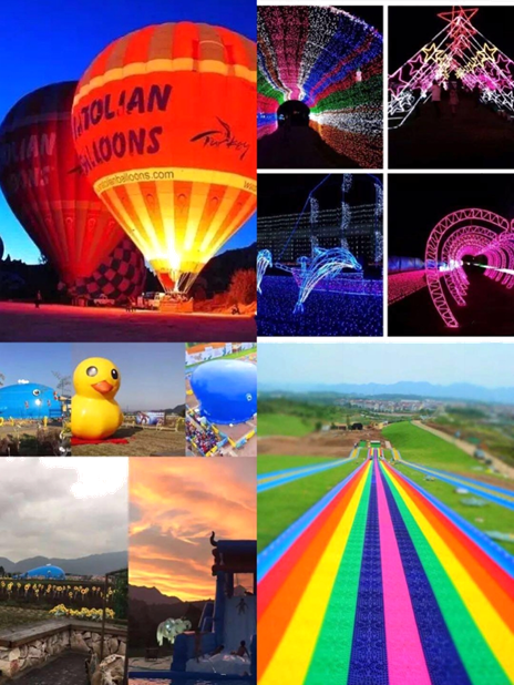 图3-6&nbsp;东方伊甸园花海