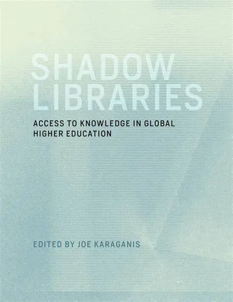 《影子藏书楼》（Joe Karaganis著），该书磋商和比较寰球各地常识分享的阵势和近况。
