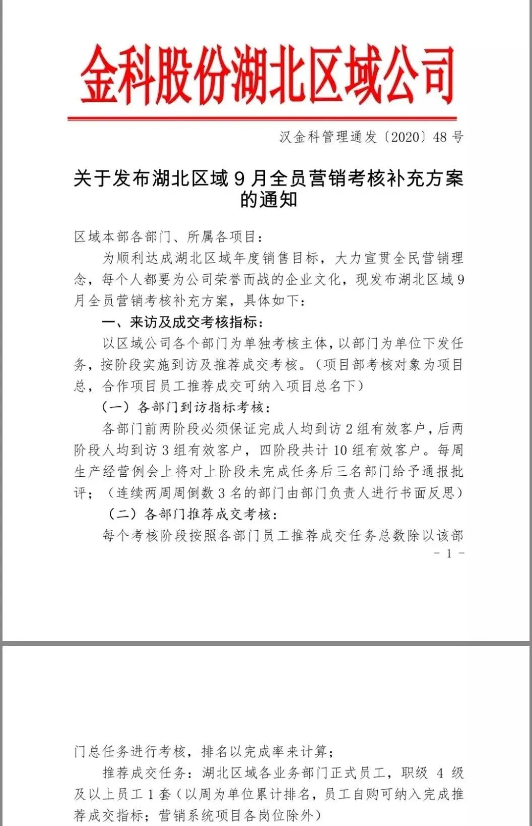 金科“安家投资计划”被指收割员工：“不买房降职、降薪、开除”