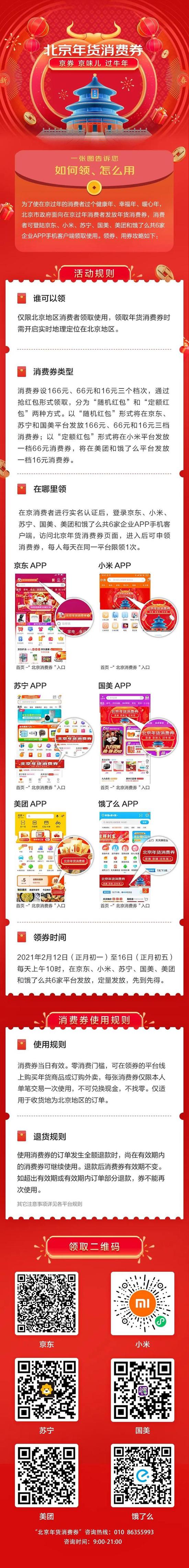 @在京过年的你，4000万元“零门槛”年货消费券来啦