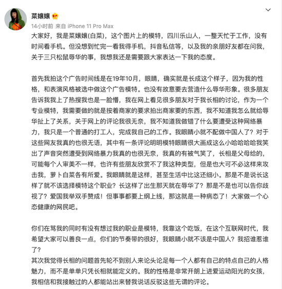 胡锡进评三只松鼠广告：上纲上线，的确没必要