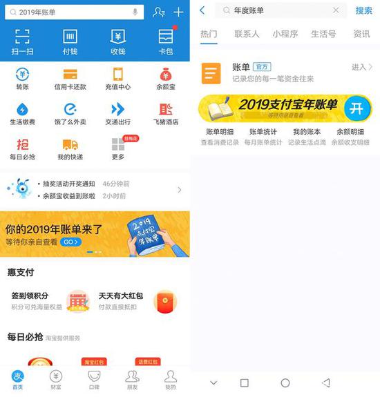 回味19支付时光旅程 支付宝年度账单出炉 新浪财经 新浪网