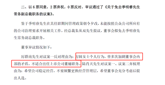 “常务副总裁上任不足一月被罢免 数名被免职高管“官复原职” ST中昌内斗仍酣？