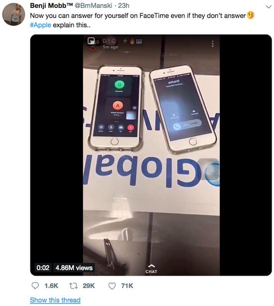 苹果方面表示这一问题将在本周晚些时候软件更新中进行解决。